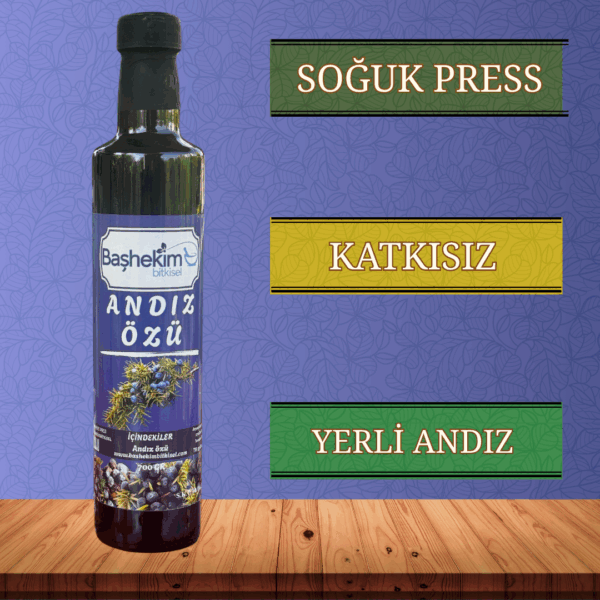 Andız Özü 700 Gr Soğuk Press Yerli Andız Katkısız Saf Isıl İşlem Görmemiş
